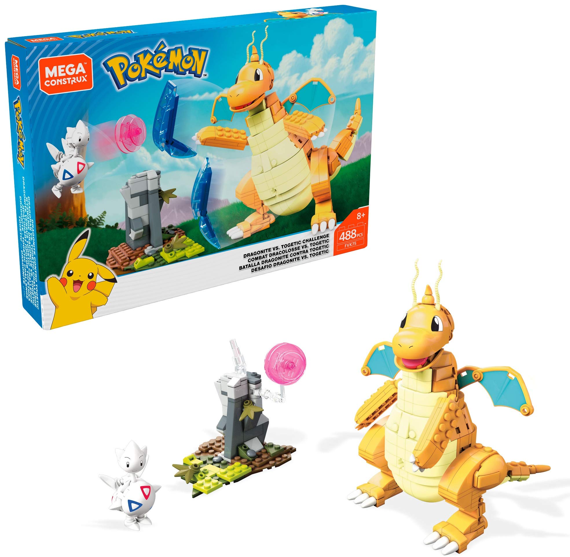 Amazon.co.jp: メガコンストラックス ポケモン カイリュー vs